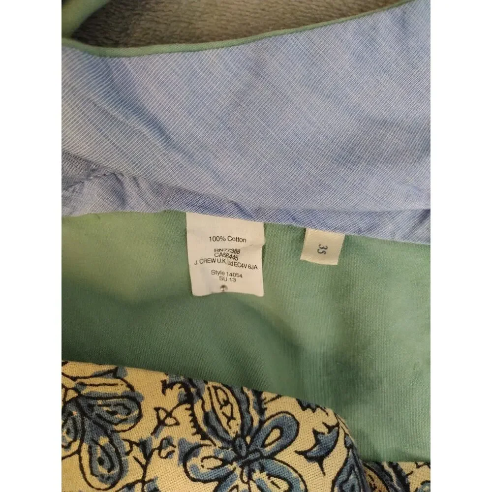 J. Crew Chino Shorts Mens 35 Mint Green 100% Cotton Preppy Outdoor Beach Casual